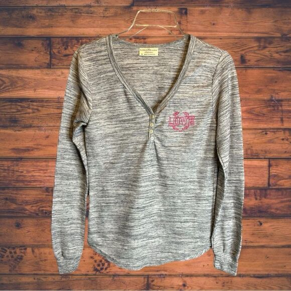 Bobbie Brooks Tops - 5 for $25🔥Bobbie Brooks Sleepwear Grey Waffle Knit Long Sleeve T-Shirt Medium